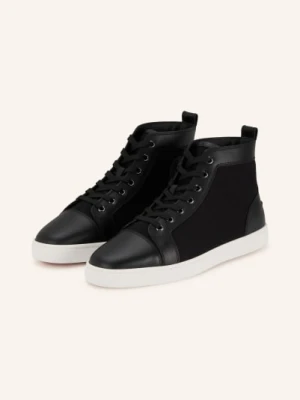 Christian Louboutin Wysokie Trampki Louis schwarz