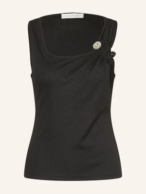 Christopher Esber Top schwarz CZARNY