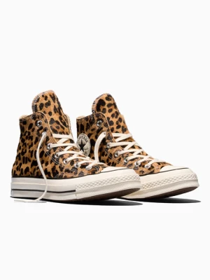 Chuck 70 Leopard Pony Hair Converse Czarny