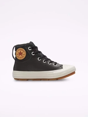Chuck Taylor All Star Berkshire Boot Leather Converse Czarny