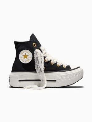 Chuck Taylor All Star Lift Double Stack Lace Converse Czarny