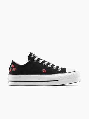 Chuck Taylor All Star Lift Platform Embroidered Strawberries Converse