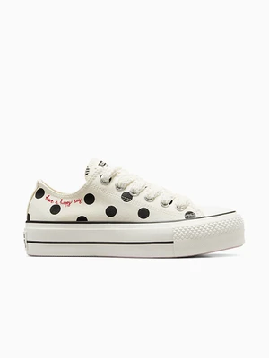 Chuck Taylor All Star Lift Platform Polka Dots Converse
