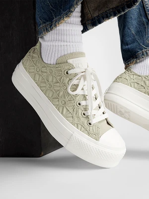 Chuck Taylor All Star Lift Platform Textured Material Converse