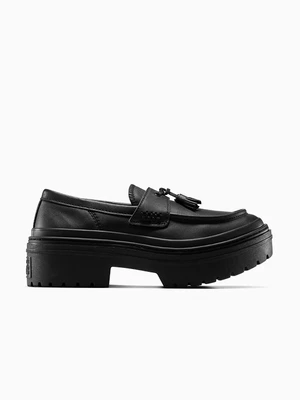 Chuck Taylor All Star Lugged Heel Loafer Platform Leather Converse