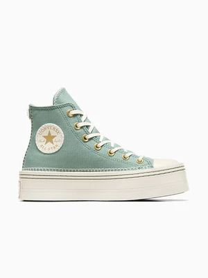 Chuck Taylor All Star Modern Lift Platform Crafted Stitching Converse