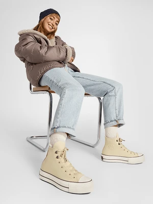 Chuck Tayor All Star Lift Platform Weatherized Leather Converse