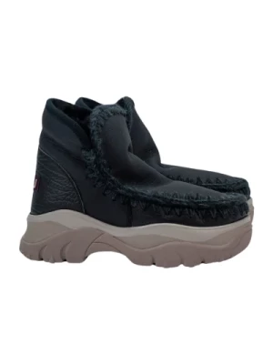 Chunky Eskimo Nubuck Zimowe Buty Mou