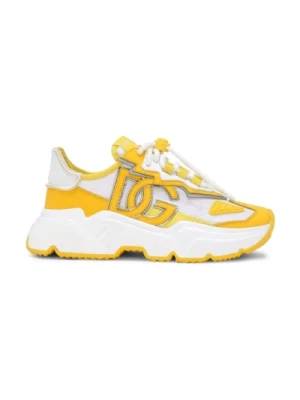 Chunky Sneakers w Canary Yellow/White Dolce & Gabbana