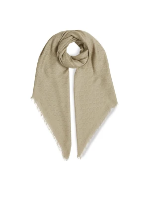 Chusta Calvin Klein Monogram Jacquard Scarf K60K608779 Zielony