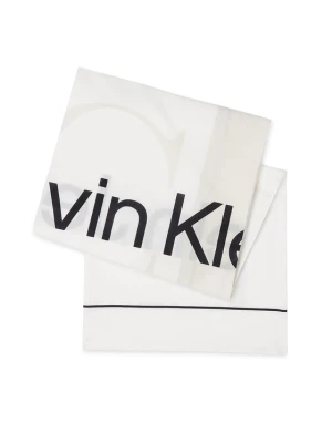 Chusta Calvin Klein Monologo K60K611981 Biały