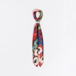 Chusta charms patchwork kwiaty BIMBA Y LOLA BURGUNDY
