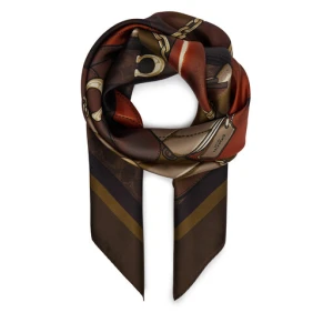 Chusta Coach 29CAS76 Brązowy