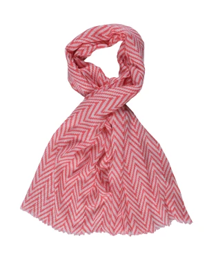 Chusta damska różowy - SSA1165RO szalik - TOP SECRET - Odzieżowy sklep internetowy TOP SECRET