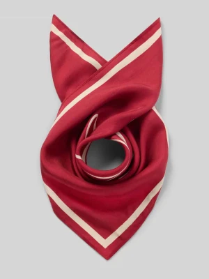 Chusta jedwabna z napisem z logo Tommy Hilfiger