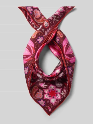 Chusta jedwabna ze wzorem paisley Codello