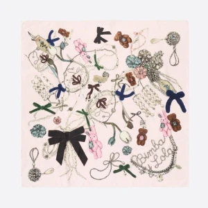 Chusta klejnoty jasnoróżowa BIMBA Y LOLA LIGHT PINK