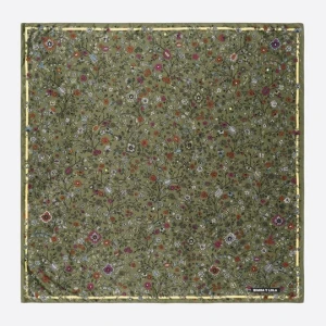 Chusta kwiaty koronka khaki BIMBA Y LOLA