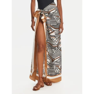 Chusta Max Mara Beachwear Ottico 2516541019 Beżowy