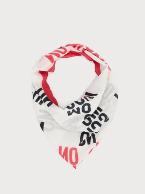 Chusta MOSCHINO biały