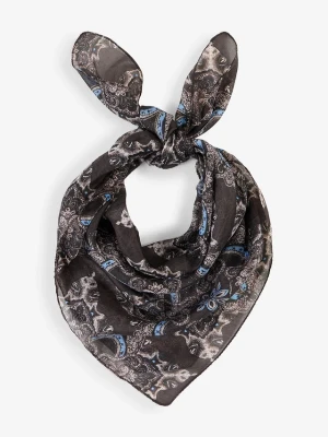 Chusta na głowę z czystego jedwabiu BonPrix brązowy