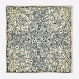 Chusta paisley koralowa BIMBA Y LOLA