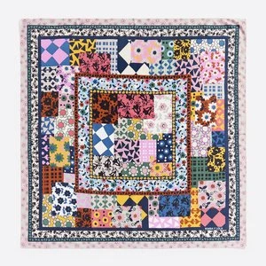 Chusta patchwork i ramki różowa BIMBA Y LOLA