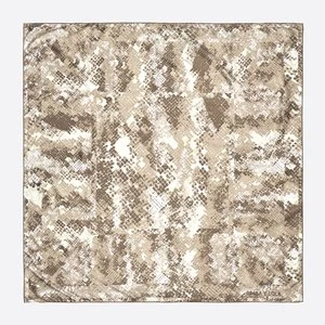 Chusta print Snake szaro-brązowa BIMBA Y LOLA