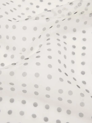 Zdjęcie produktu Chusta w grochy kremowy / écru - Kobieta - Rozmiar uniwersalny - MANGO