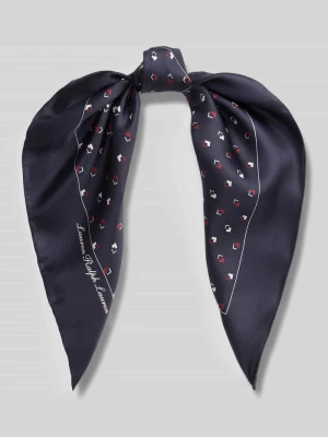 Chusta z czystego jedwabiu Lauren Ralph Lauren