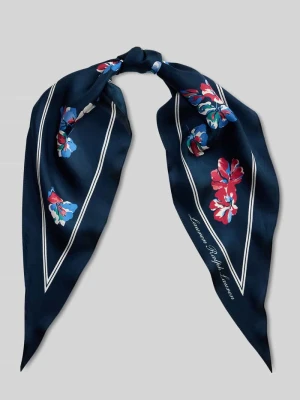 Chusta z czystego jedwabiu model 'FLORAL S DMD' Lauren Ralph Lauren