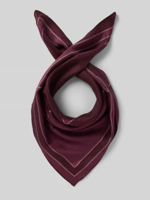 Chusta z czystego jedwabiu model 'VIVENCY' Boss Bordowy