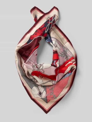 Chusta z czystego jedwabiu Tommy Hilfiger
