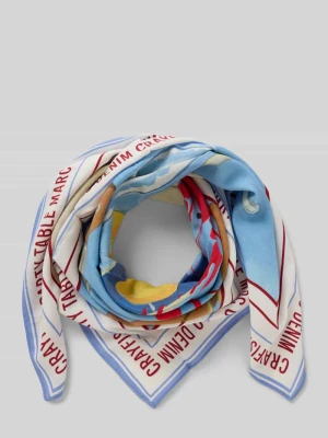 Chusta z czystej wiskozy z nadrukiem z motywem - Special Drop Marc O'Polo DENIM