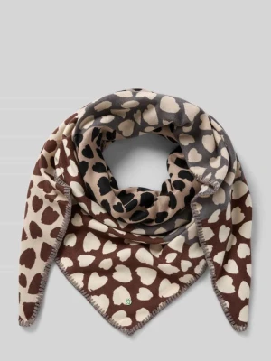 Chusta z detalem z logo Codello