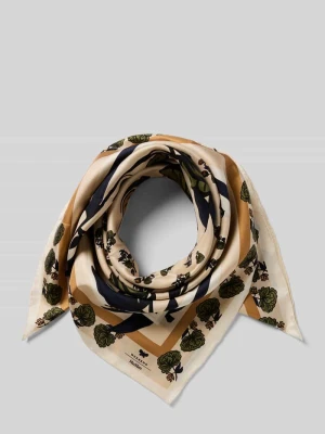 Chusta z jedwabiu ze wzorem na całej powierzchni model ‘ONESTO’ Weekend Max Mara