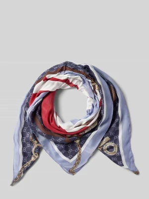 Chusta z modalu kwadratowa model ‘FOULARD MANHATTAN’ Liu Jo White