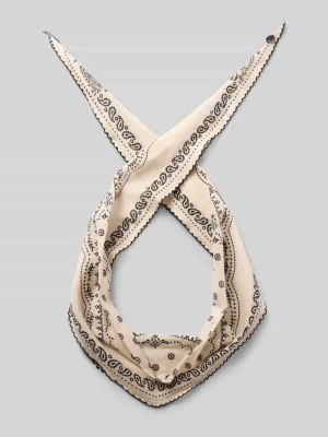 Chusta z nadrukiem paisley na całej powierzchni Fraas