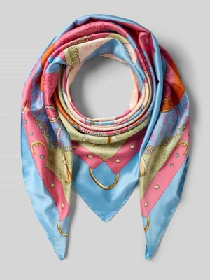 Chusta z nadrukiem z logo model ‘Kefiah’ Guess