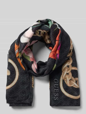 Chusta z nadrukiem z logo model ‘KEFIAH’ Guess