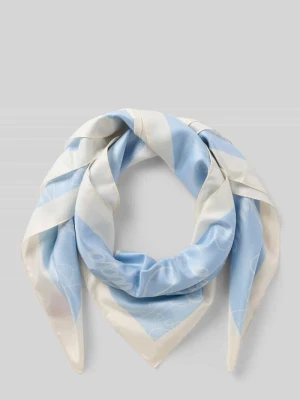 Chusta ze wzorem na całej powierzchni model 'AURAIZE_90*90' HUGO