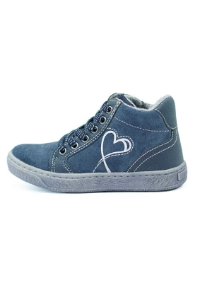 Ciao Skórzane sneakersy w kolorze niebieskim rozmiar: 27