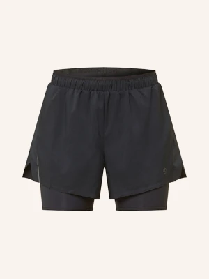Ciele Athletics Szorty Do Biegania 2 W 1 dlyshort4 Longbrief schwarz CZARNY