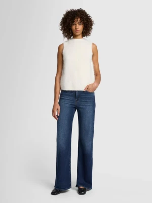 CIEMNE SZEROKIE JEANSY 7 FOR ALL MANKIND