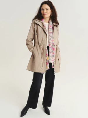 Ciemnobeżowa kurtka parka Greenpoint