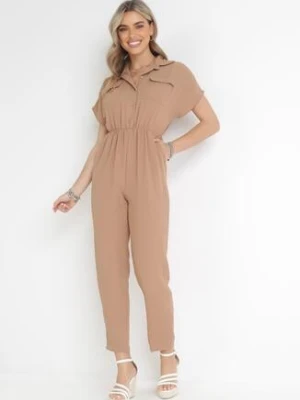 Ciemnobeżowy Kombinezon Aliker lily rose