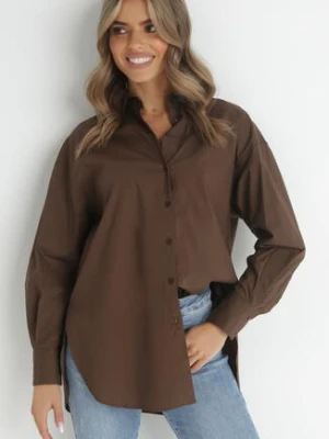 Ciemnobrązowa Koszula Doriemara bibous project