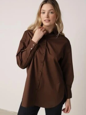 Ciemnobrązowa Koszula Doriemara bibous project