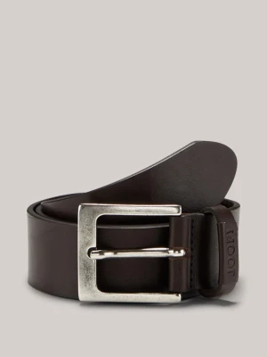 Ciemnobrązowy pasek skórzany Joop