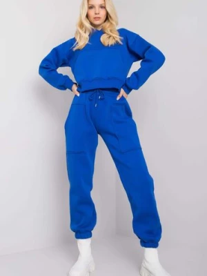 Ciemnoniebieski komplet dresowy bawełniany Solange Ex Moda